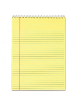 Notepads, 70 Sheets - 16 lb Basis Weight - Letter 8.50" x 11" - 3 / Pack - Canary Paper - Notepad - top63623